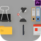 Office Elements Icons - VideoHive Item for Sale