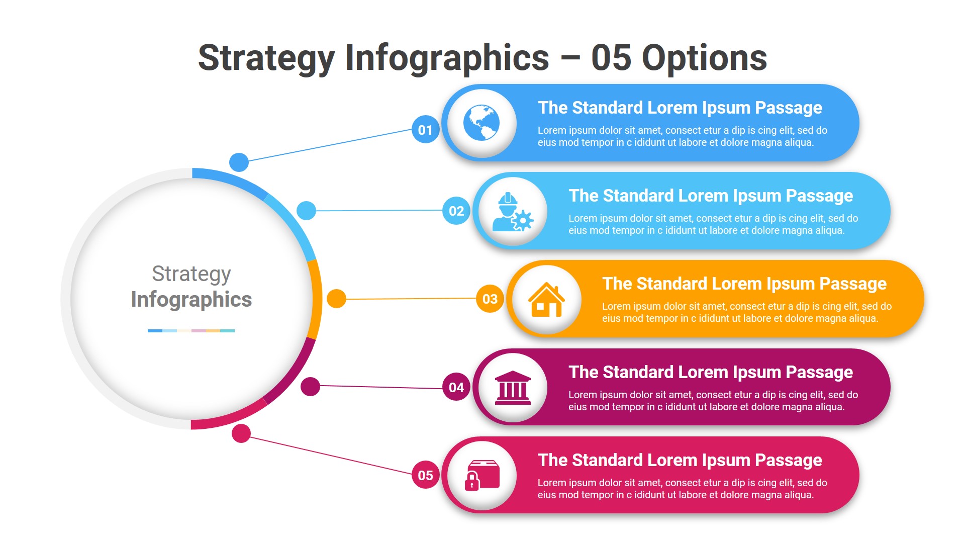 Strategy PowerPoint Infographics Template Diagram, Presentation Templates