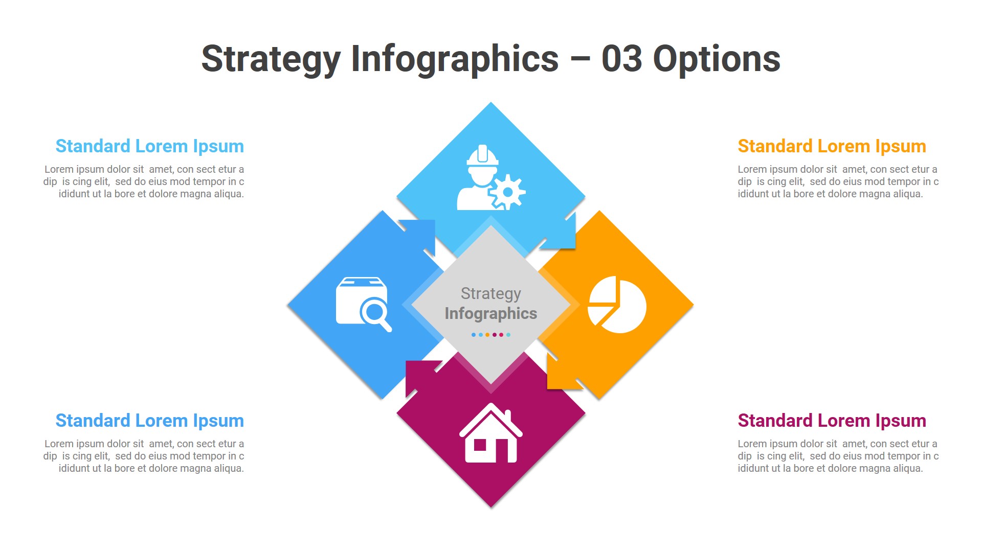 Strategy PowerPoint Infographics Template Diagram, Presentation Templates