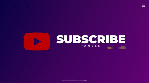 Subscribe Panels (FCPX)