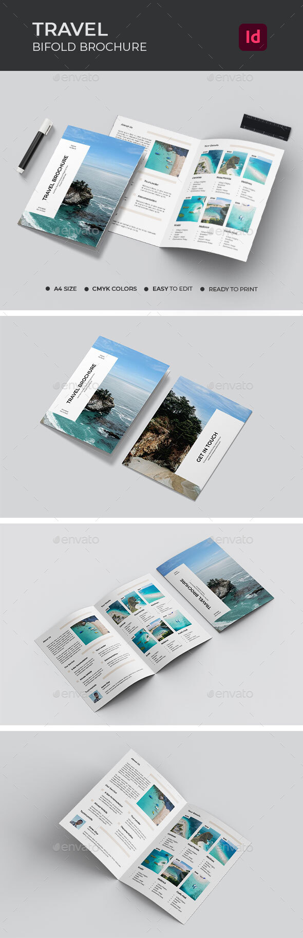 Travel Agent Bifold Brochure