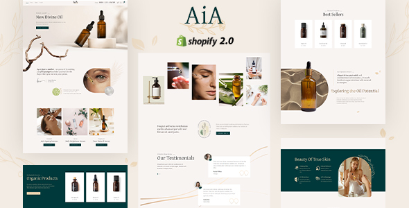 AIA - Beauty Cosmetics Shopify Theme