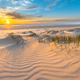 Beach and dunes colorful sunset - PhotoDune Item for Sale