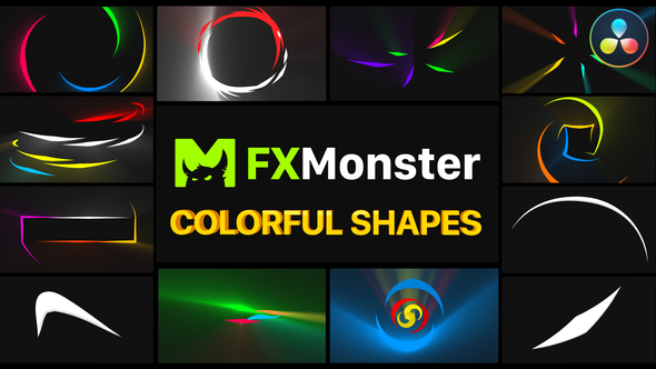 Colorful Shapes | DaVinci Resolve