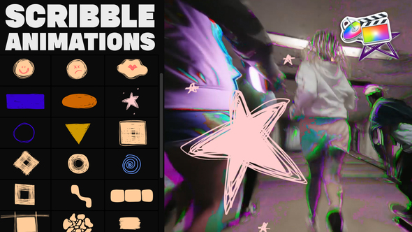 Scribble Elements And Transitions for FCPX