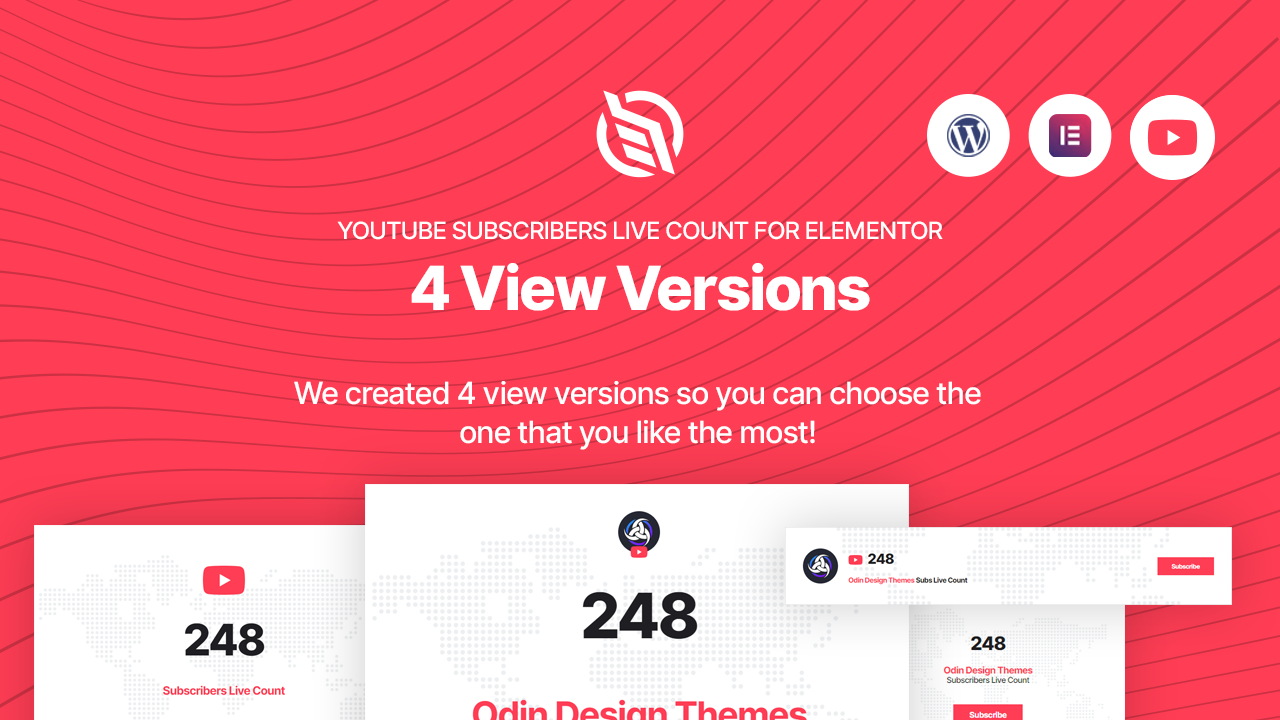 Struninn -  Subscribers Live Count, WordPress - Envato Elements