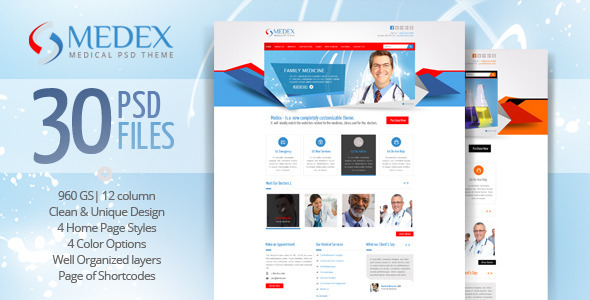 Medex - Medical - ThemeForest 3346110