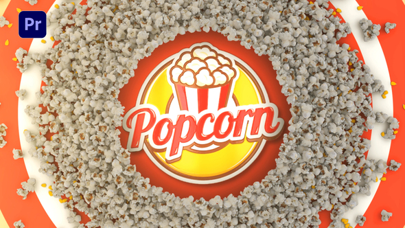 Popcorn Logo Reveal | Premiere Version