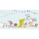 Birthday Card with Cute Animals Celebrating