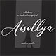 Aisollya Beauty Script Font