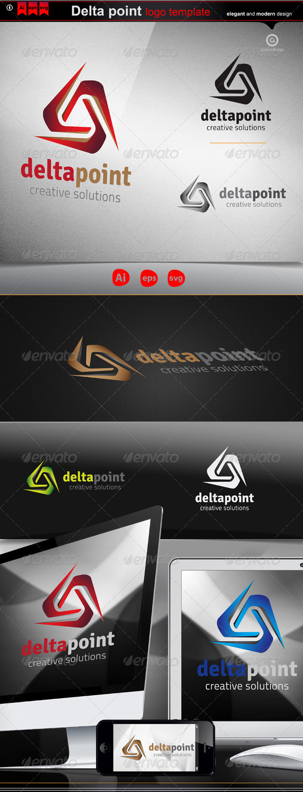 Delta point - Logo Templates