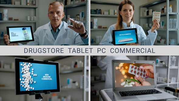 Drugstore Tablet PC Commercial
