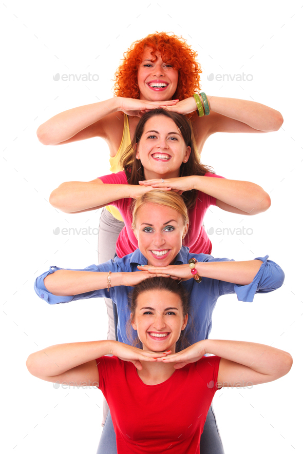 Joyful women - Stock Photo - Images