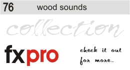 76. Wood Sounds