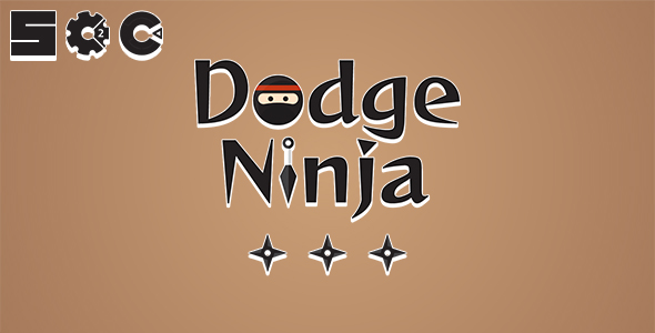 Dodge Ninja - HTML5 Game (Construct 2/3)