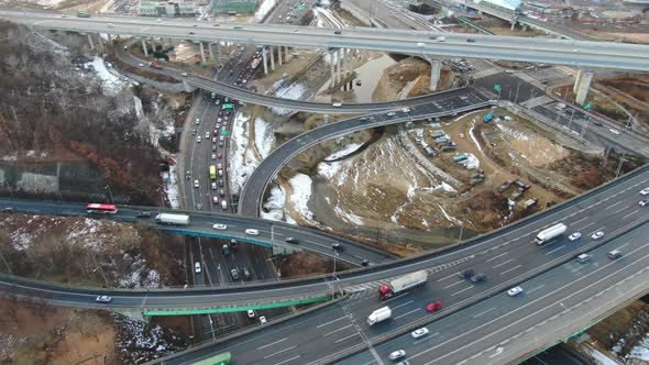 Korea Gyeonggi Do Namyangju Interchange Road Traffic