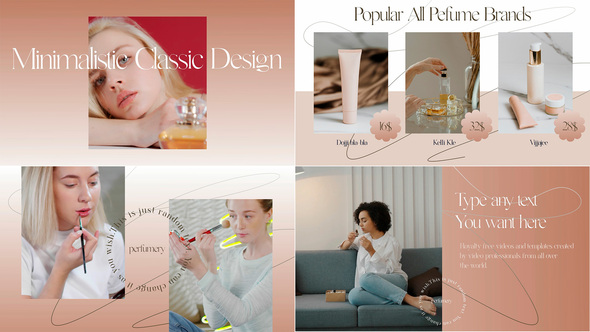 Cosmetics and Perfume Promo
