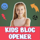 Kids Blog Intro - VideoHive Item for Sale