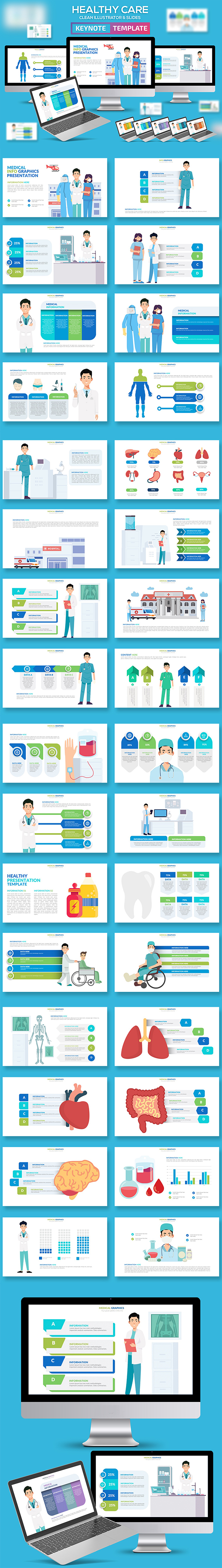 Medical Keynote Infographic Presentation