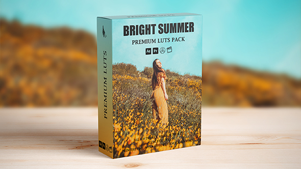 Cinematic Bright Summer Color LUTs Pack