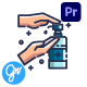 Hygiene Animation Icons | Premiere Pro MOGRT - VideoHive Item for Sale