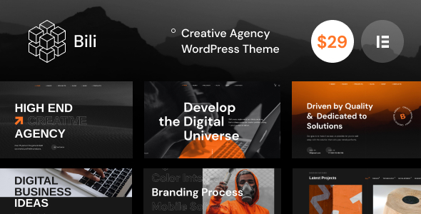 Bili - Creative Agency WordPress Theme