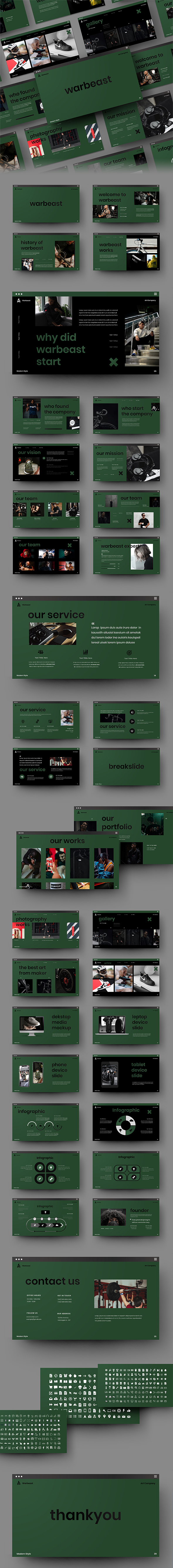 Warbeast – Business PowerPoint Template