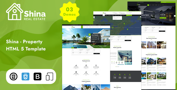 Shina - Property Sale and Rent HTML Template