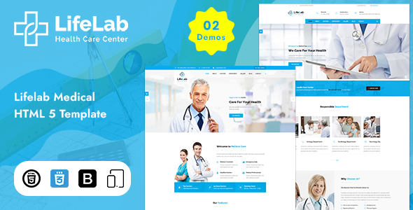 Lifelab - Medical HTML Template