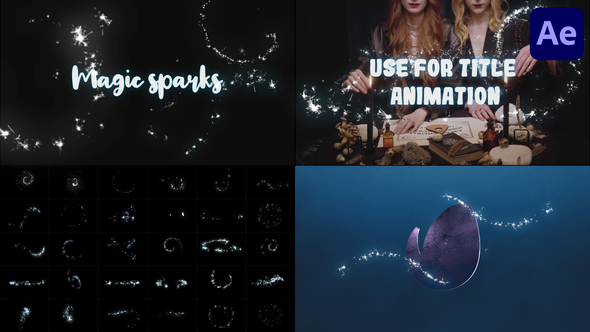 Magic Sparks Pack for After Effects
