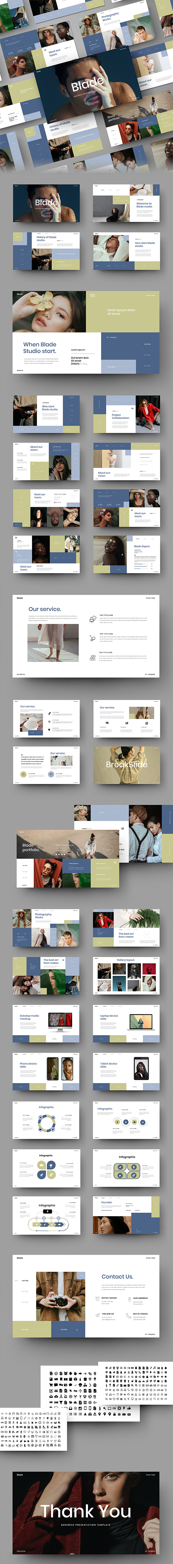 Blade - Business PowerPoint Template