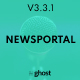 Newsportal - News and Magazine Ghost Blog Theme