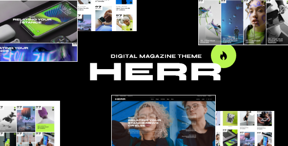 Herr – Digital Magazine Theme