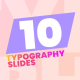 Typography Slides Pack - VideoHive Item for Sale