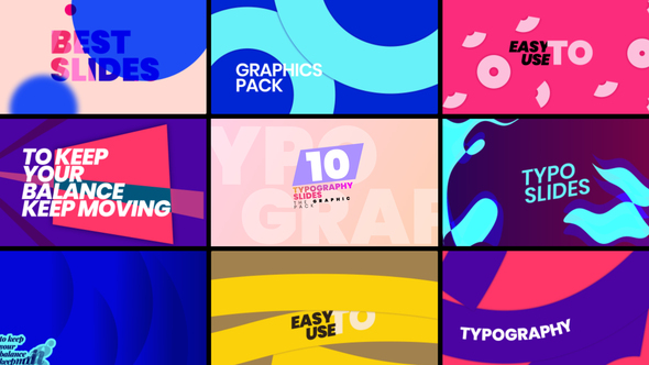 Typography Slides Pack