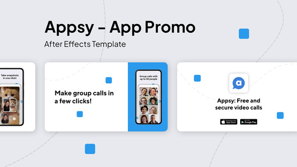 Appsy - Simple App Promo Product Promo template preview