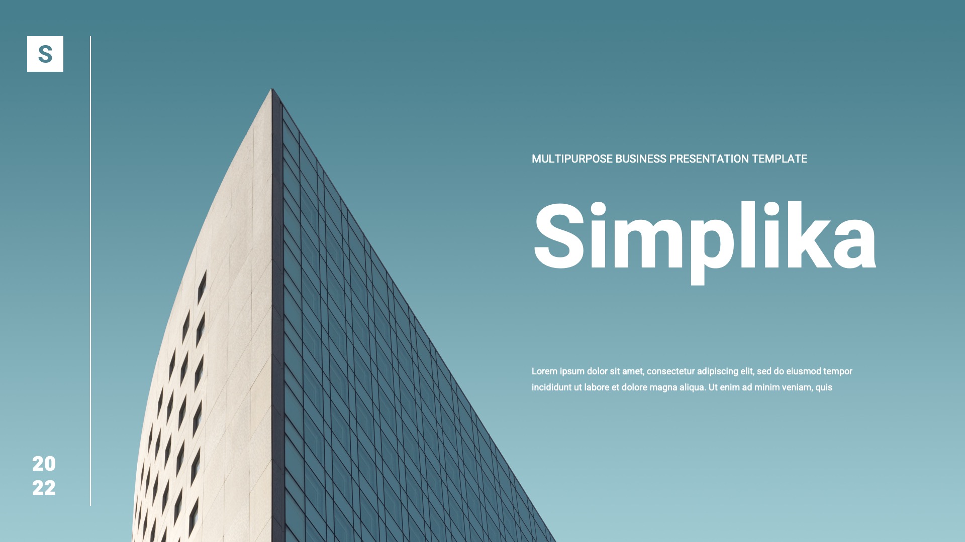 Simplika Multipurpose Business Powerpoint Template Presentation Templates 1548