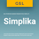 Simplika - Multipurpose Business Google Slides Template