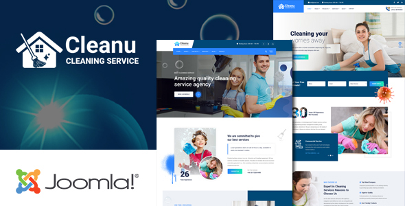 Cleanu - Cleaning Services Joomla 4 Template