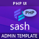 Sash – PHP Admin & Dashboard Template