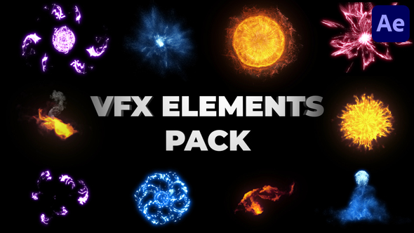 VFX Energy Elements for After Effects
