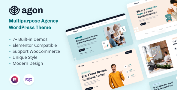 Agon – Multipurpose Agency WordPress Theme