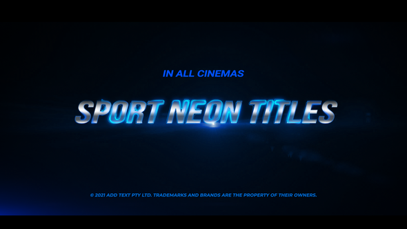 Sport Neon Titles