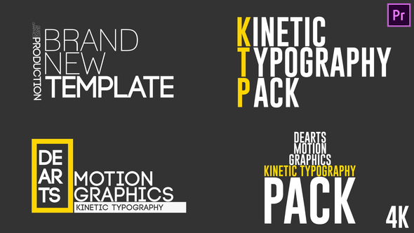Kinetic Typo Pack Premiere Pro