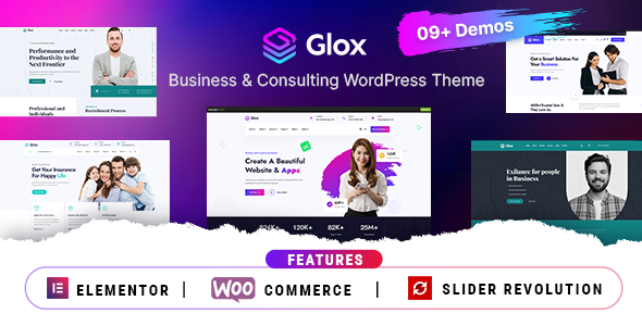 Glox - Business & Consulting WordPress Theme