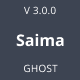Saima - Ghost Theme for Personal or Professional Blog
