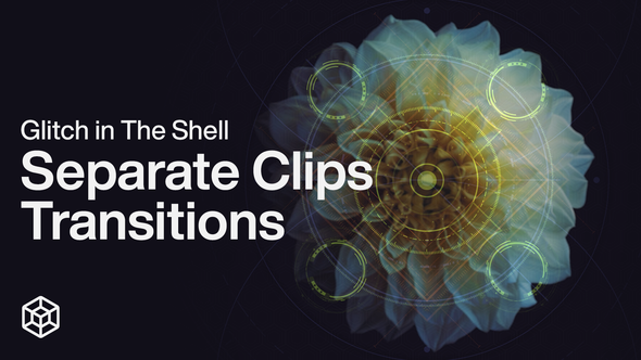 Glitch In The Shell -  Separate Clips Transitions