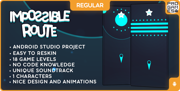 Impossible Route  (REGULAR) - ANDROID - IOS - BUILDBOX CLASSIC game