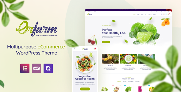 Orfarm - Multipurpose eCommerce WordPress Theme
