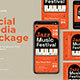 Jazz Music Social Media Package